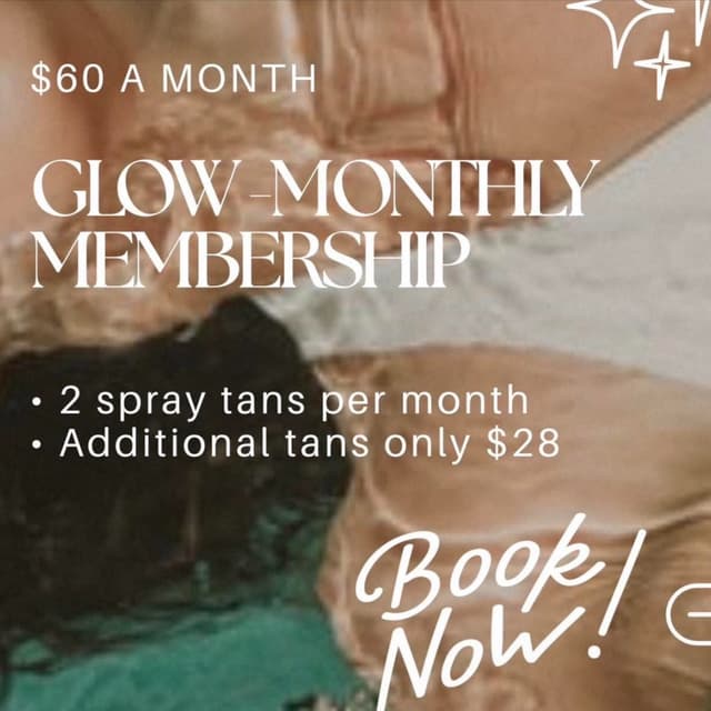 Glow Monthly at Macies Hair Salon in Paragould, AR